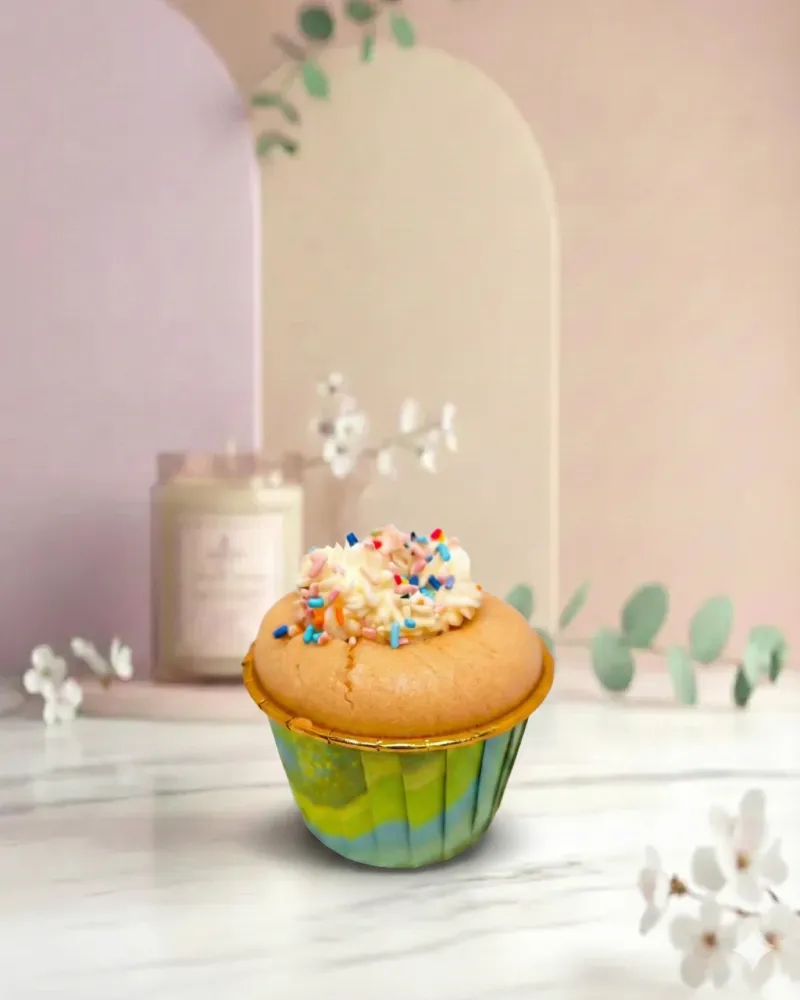 Vela Cupcake Confetti