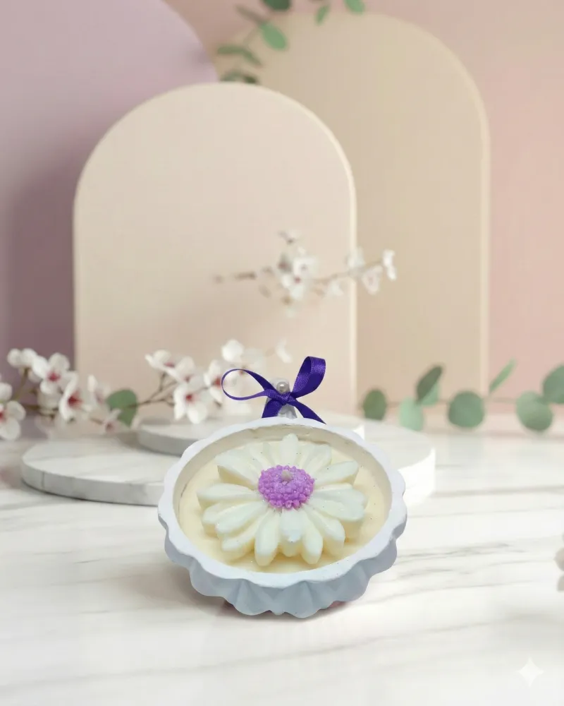 Vela Cuenco "Margarita Púrpura"